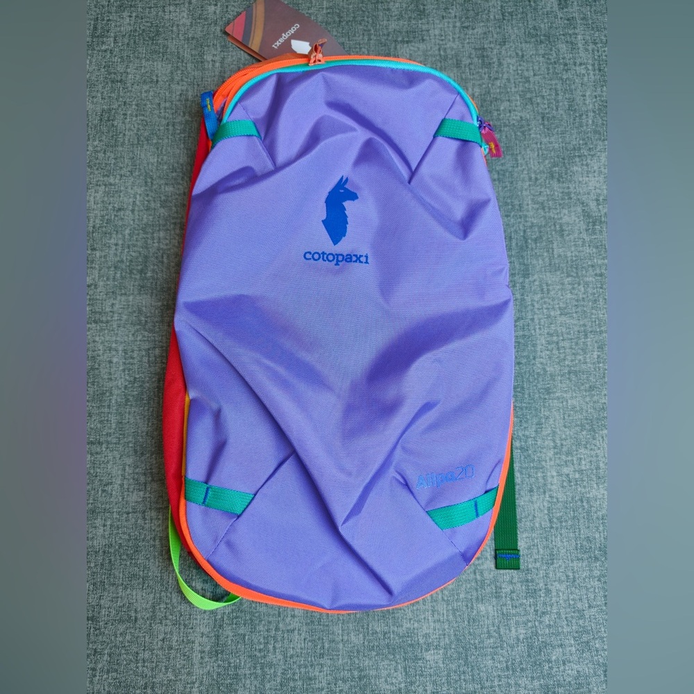 Cotopaxi Allpa 20LBackpack in Lavender with Bright Accounts